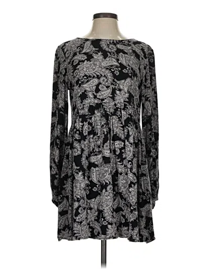 Pre-owned Trafaluc By Zara Casual Dress In Gray