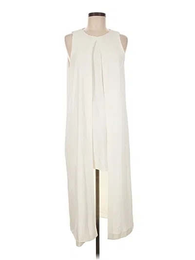 Pre-owned Trafaluc By Zara Casual Dress In Ivory
