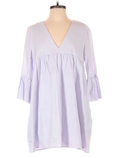Pre-owned Trafaluc By Zara Casual Dress In Purple