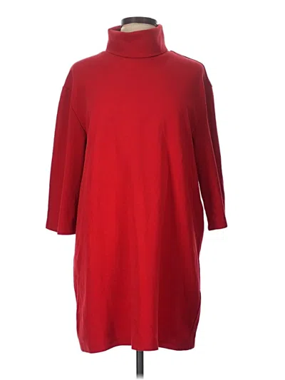 Pre-owned Trafaluc By Zara Casual Dress In Red