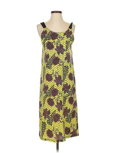 Pre-owned Trafaluc By Zara Casual Dress In Yellow
