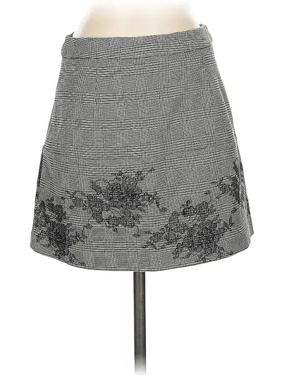 Pre-owned Trafaluc By Zara Casual Skirt In Gray