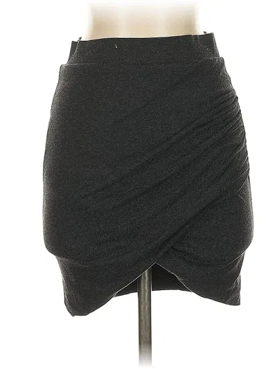 Pre-owned Trafaluc By Zara Casual Skirt In Gray