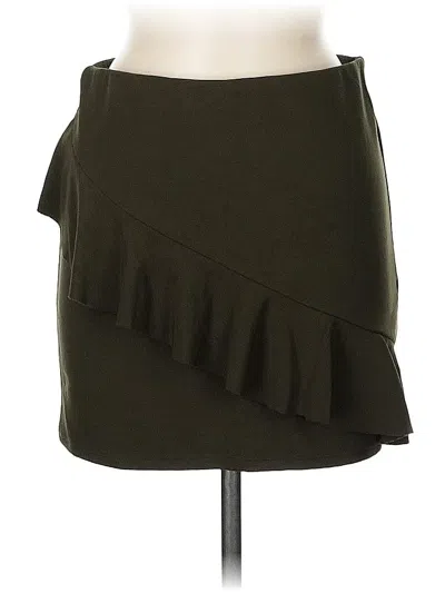 Pre-owned Trafaluc By Zara Casual Skirt In Green