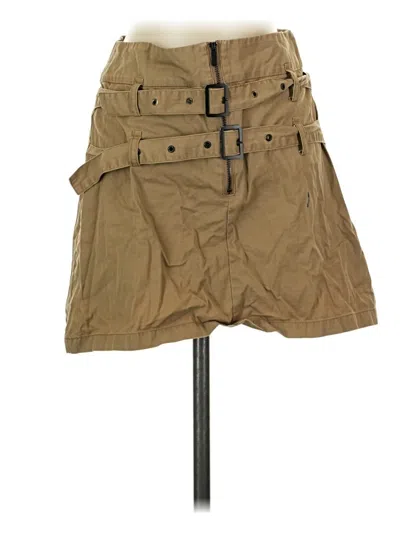 Pre-owned Trafaluc By Zara Casual Skirt In Tan