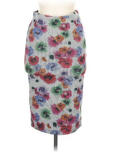 Pre-owned Trafaluc By Zara Casual Skirt In White