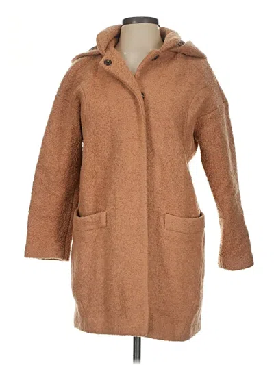 Pre-owned Trafaluc By Zara Coat In Brown