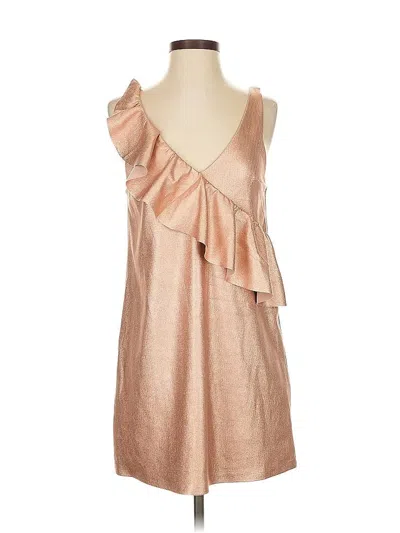 Pre-owned Trafaluc By Zara Cocktail Dress In Brown