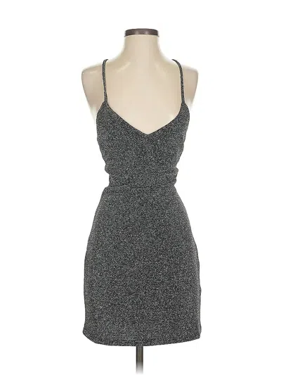 Pre-owned Trafaluc By Zara Cocktail Dress In Gray