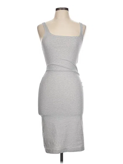 Pre-owned Trafaluc By Zara Cocktail Dress In Gray