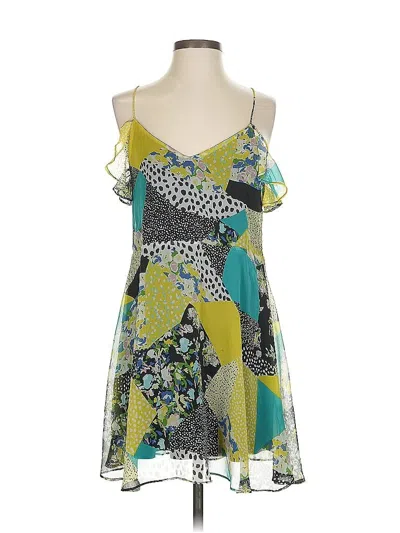 Pre-owned Trafaluc By Zara Cocktail Dress In Green