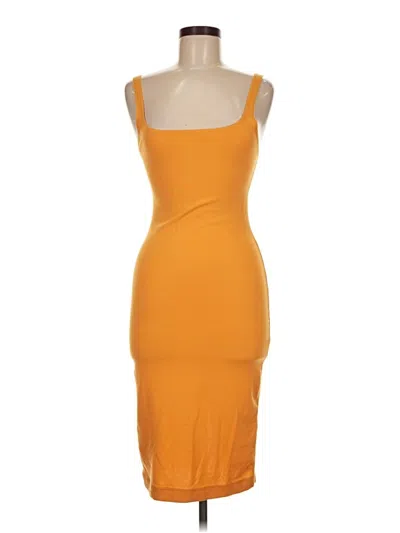 Pre-owned Trafaluc By Zara Cocktail Dress In Orange