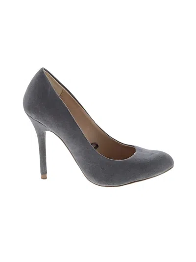 Pre-owned Trafaluc By Zara Heels In Gray