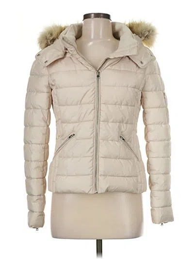 Pre-owned Trafaluc By Zara Jacket In Ivory