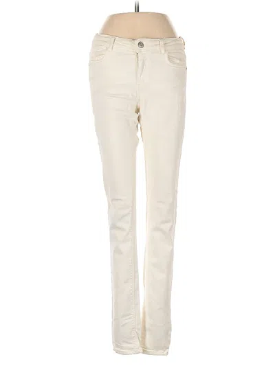 Pre-owned Trafaluc By Zara Jeans In White