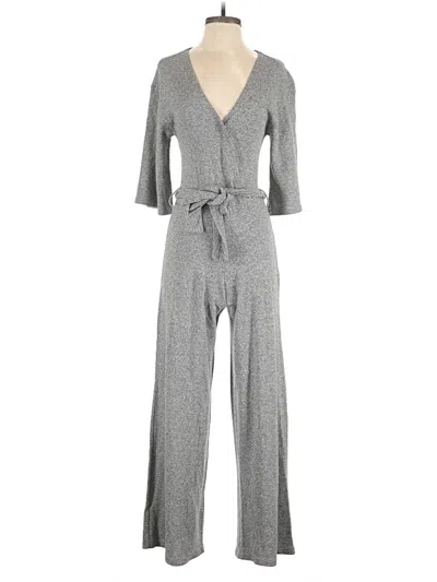 Pre-owned Trafaluc By Zara Jumpsuit In Gray