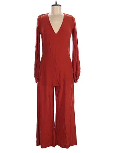 Trafaluc By Zara Jumpsuit In Orange