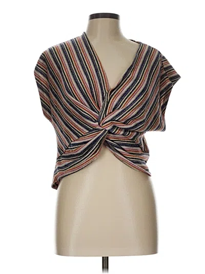 Pre-owned Trafaluc By Zara Kimono In Brown