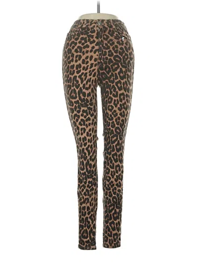 Pre-owned Trafaluc By Zara Leggings In Brown
