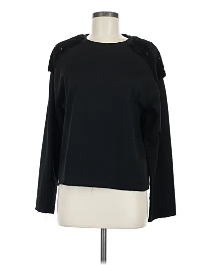 Pre-owned Trafaluc By Zara Pullover Sweater In Black