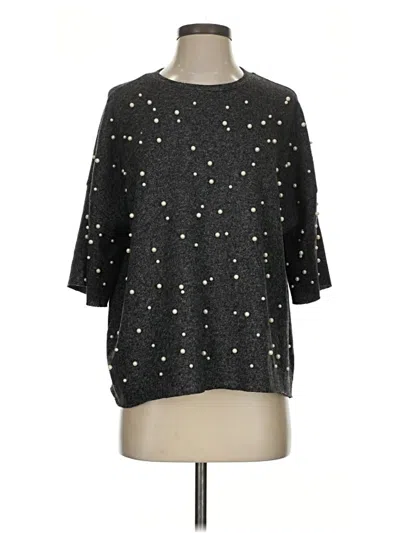 Pre-owned Trafaluc By Zara Pullover Sweater In Black