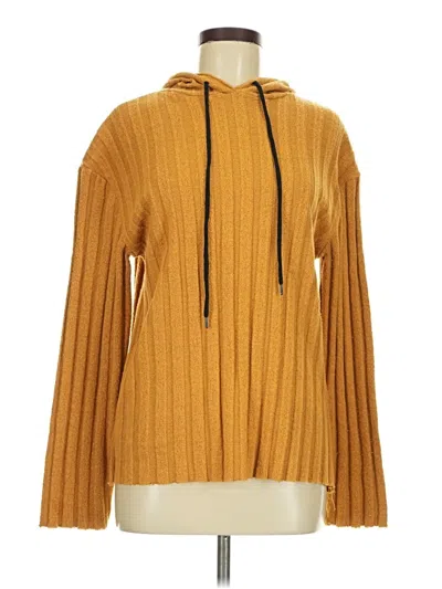 Pre-owned Trafaluc By Zara Pullover Sweater In Gold