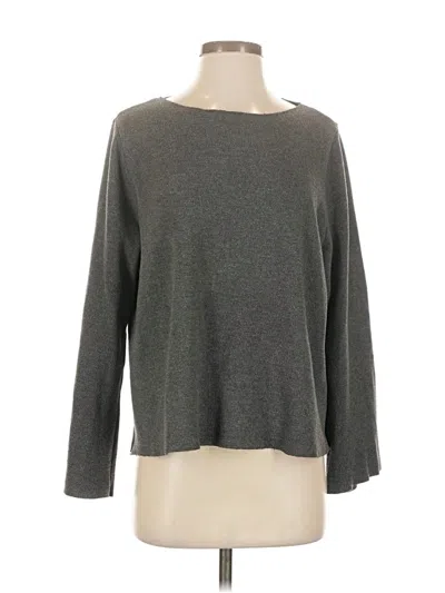 Pre-owned Trafaluc By Zara Pullover Sweater In Gray