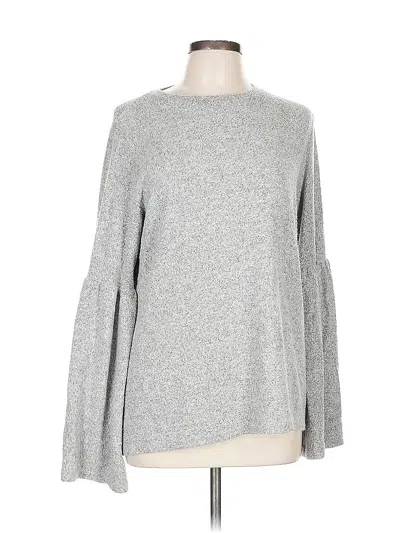 Pre-owned Trafaluc By Zara Pullover Sweater In Silver