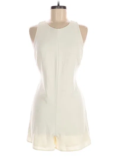 Pre-owned Trafaluc By Zara Romper In Ivory