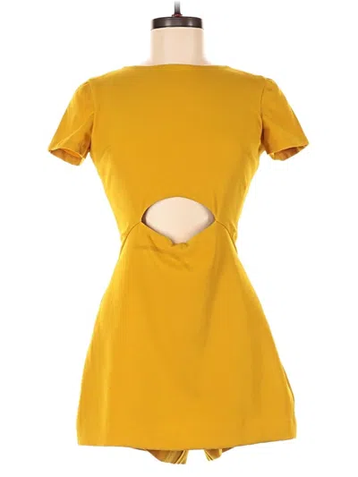 Pre-owned Trafaluc By Zara Romper In Yellow