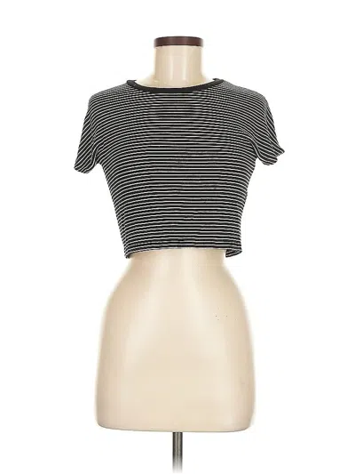 Pre-owned Trafaluc By Zara Short Sleeve T-shirt In Black