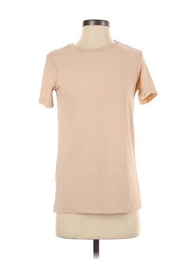 Pre-owned Trafaluc By Zara Short Sleeve T-shirt In White