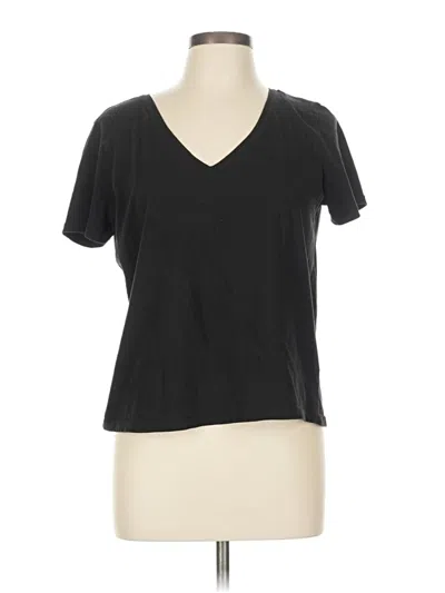 Pre-owned Trafaluc By Zara Short Sleeve T-shirt In Black
