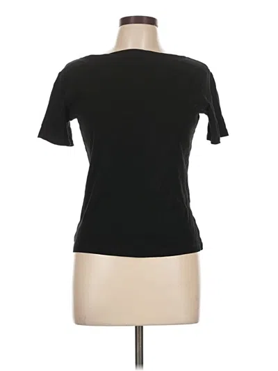 Pre-owned Trafaluc By Zara Short Sleeve T-shirt In Black