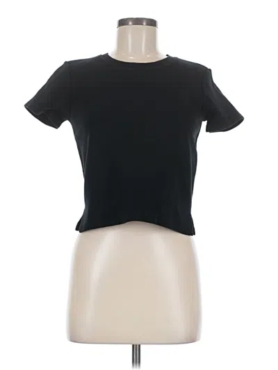 Pre-owned Trafaluc By Zara Short Sleeve T-shirt In Black