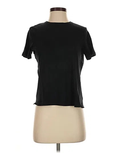 Pre-owned Trafaluc By Zara Short Sleeve T-shirt In Black