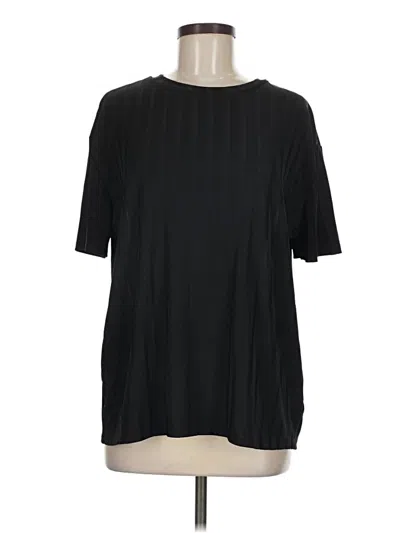 Pre-owned Trafaluc By Zara Short Sleeve T-shirt In Black