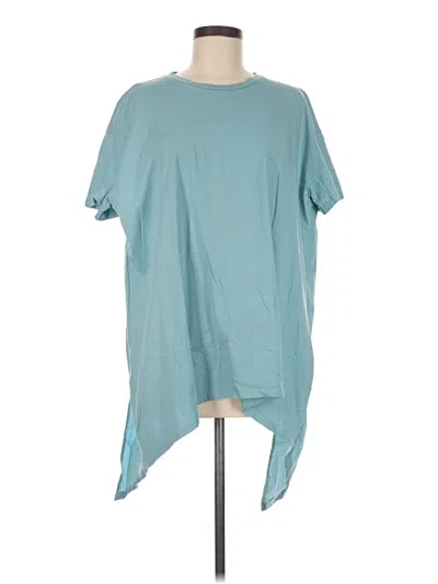 Pre-owned Trafaluc By Zara Short Sleeve T-shirt In Teal