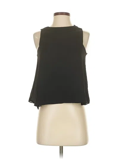 Pre-owned Trafaluc By Zara Sleeveless Blouse In Black