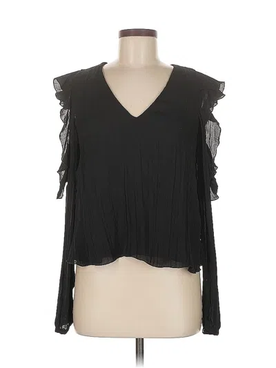 Pre-owned Trafaluc By Zara Sleeveless Blouse In Black