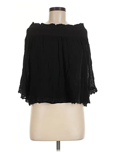 Pre-owned Trafaluc By Zara Sleeveless Blouse In Black