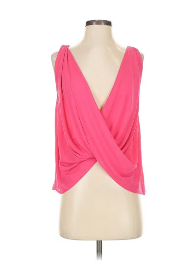 Pre-owned Trafaluc By Zara Sleeveless Blouse In Pink