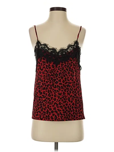 Pre-owned Trafaluc By Zara Sleeveless Top Red Sweetheart Neckline Tops