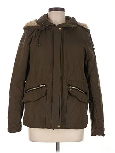 Pre-owned Trafaluc By Zara Snow Jacket In Brown
