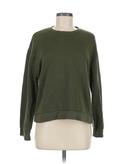 Pre-owned Trafaluc By Zara Sweatshirt In Green