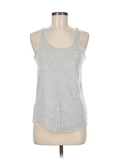 Pre-owned Trafaluc By Zara Tank Top Silver Halter Neckline Tops