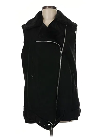 Pre-owned Trafaluc By Zara Vest In Black