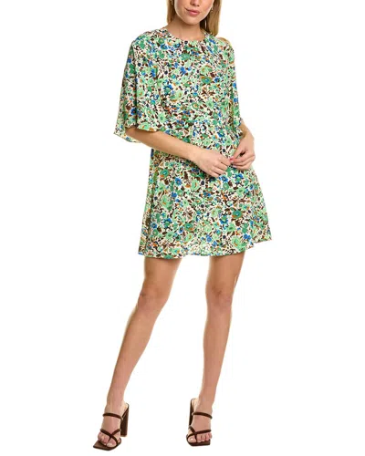 Traffic People A-line Dress In Green