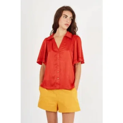 Traffic People | Bacall Shorts | Mustard In Red
