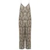 Traffic People Lighthouse Jumpsuit In Black And White In Black/white